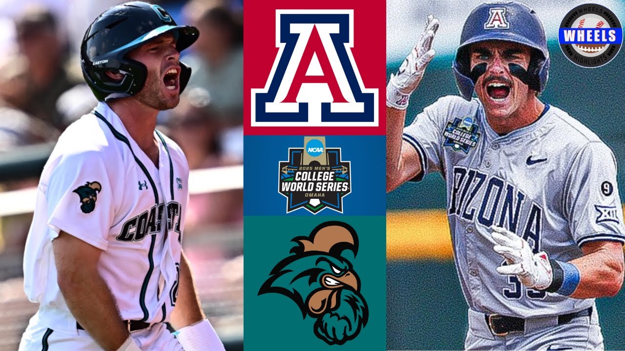 Аризона против #13 Coastal Carolina (Великолепно!) | Первый раунд студенческой Мировой серии | Ст...
