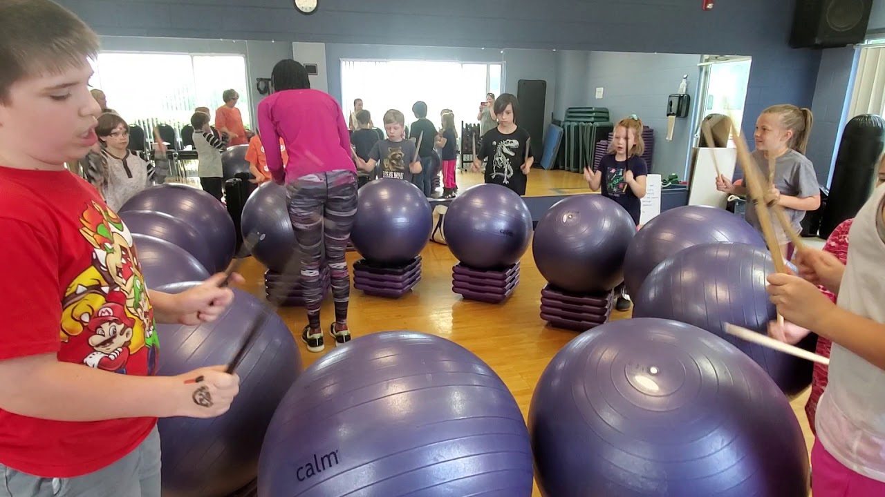 We Will Rock You  Drums Alive Milan YMCA