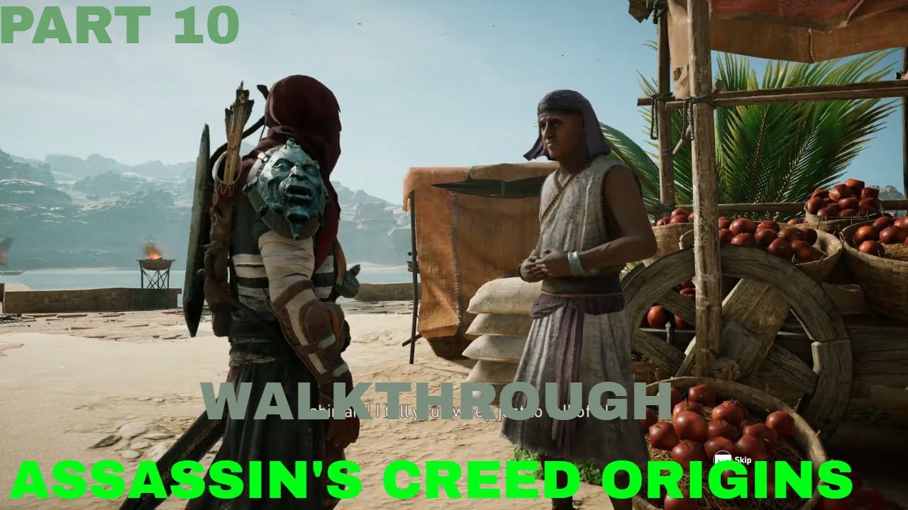 ASSASSIN'S CREED ORIGINS Walkthrough Gameplay Part 10 (AC Origins)