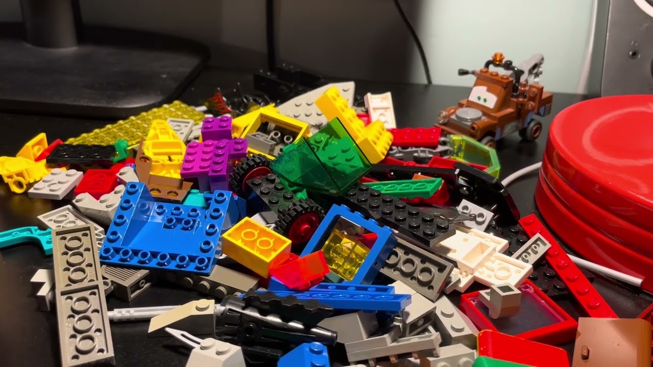 FUN + random lego PIECES + mater [haul]