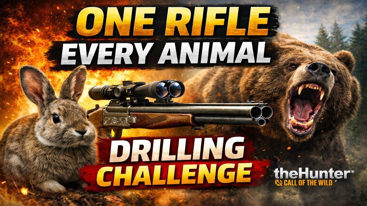 DRILLING Is Only for REAL Hunters | theHunter: Call of the Wild