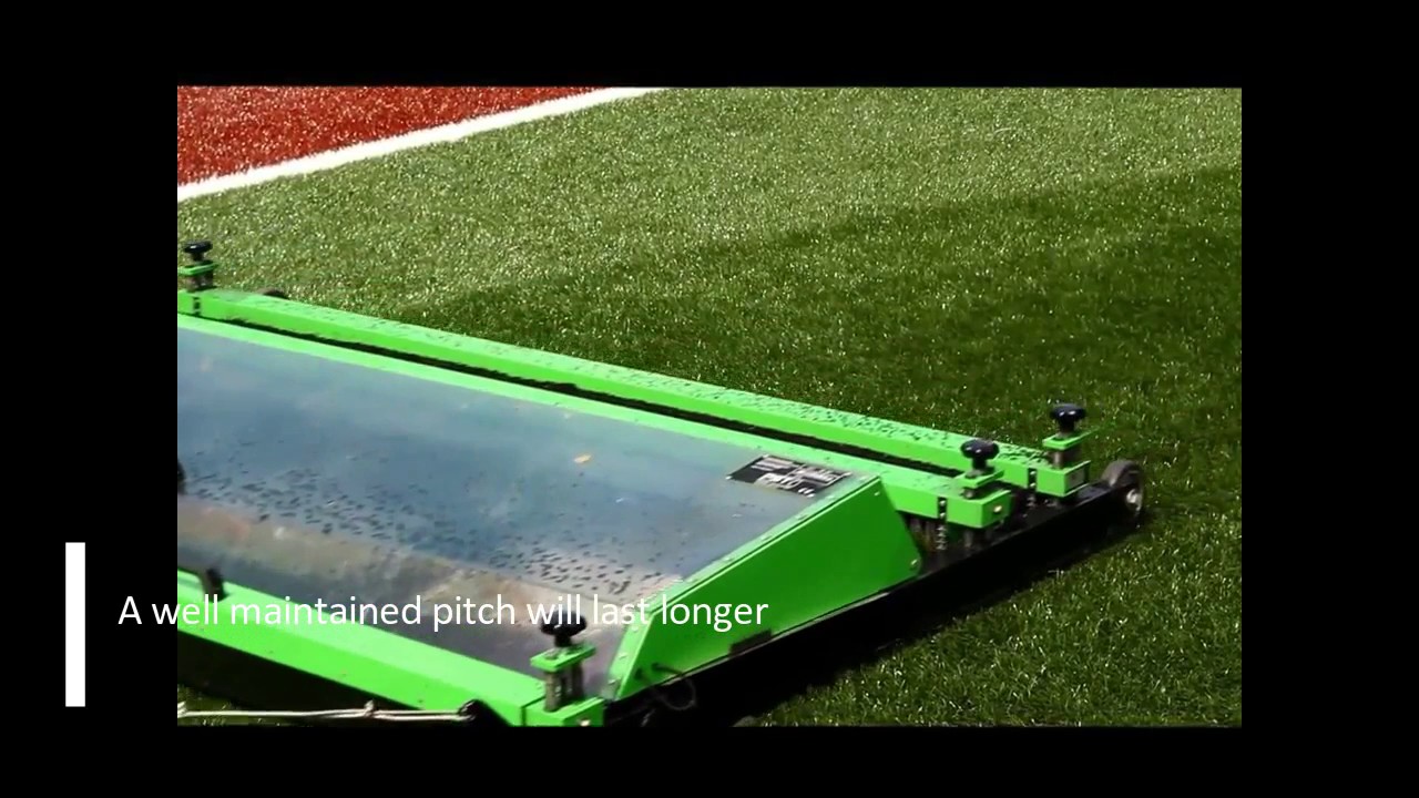 Artificial grass pitch maintenance