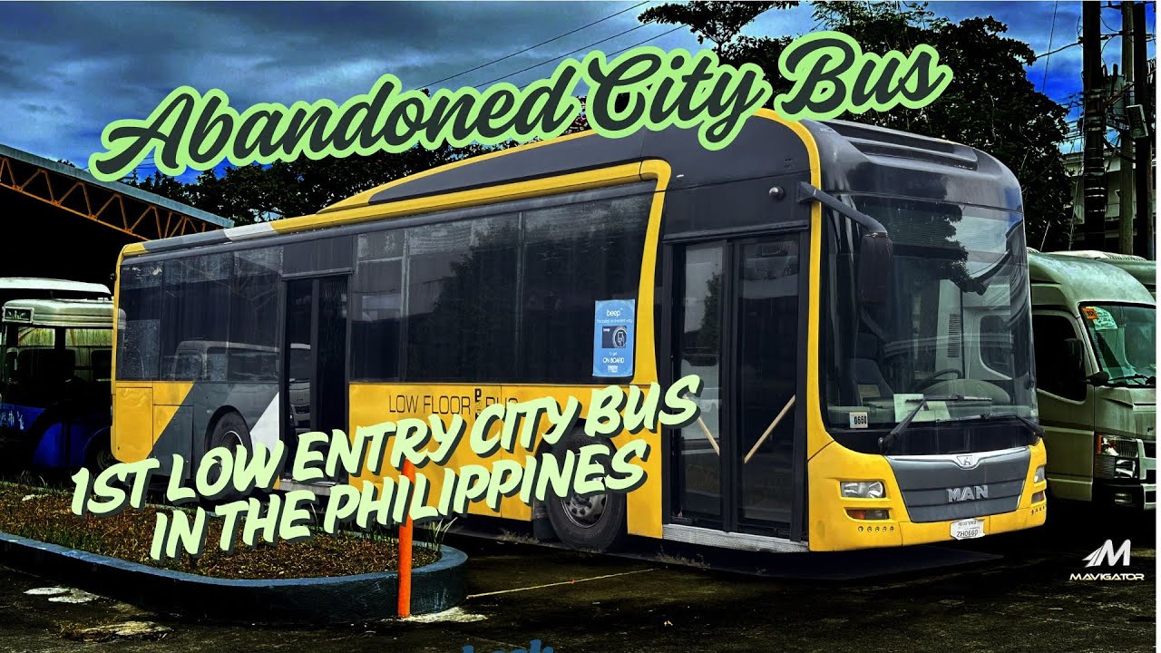 Abandoned City Bus | 1st Low Entry City Bus in the Philippines