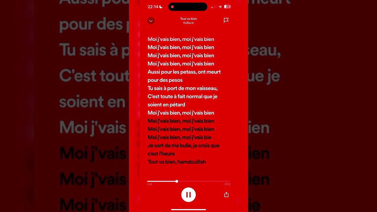 Keblack - Tout Va Bien (Speed Up)