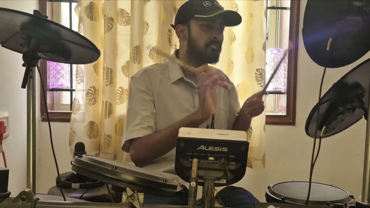 Rolling with the Punches – The Blue Stones | Drum Cover | Electric Drummer Dhruv