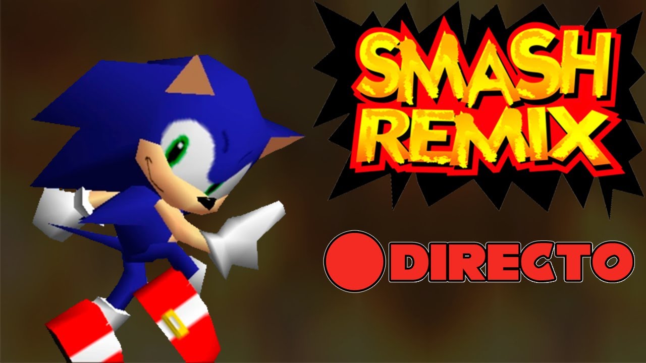 Jugando Smash Remix en directo