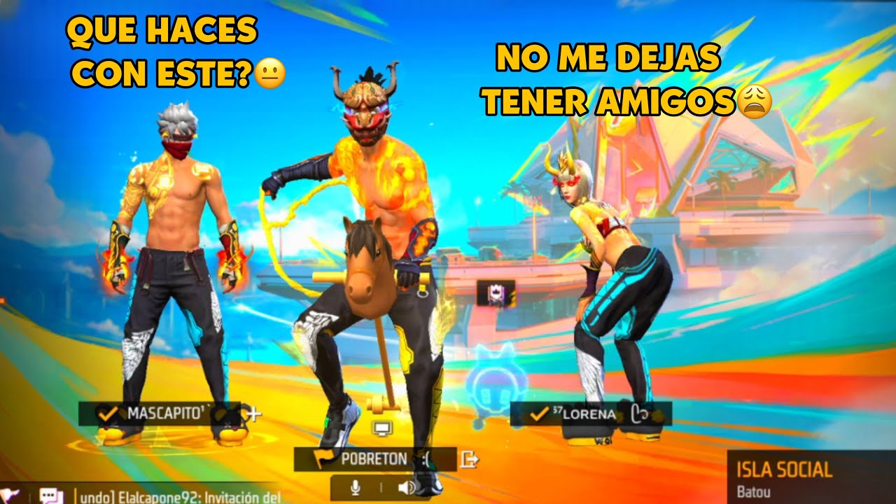 Está chica me cuenta que su dúo le prohíbe tener amistades en el juego y la ayudo a enfrentarlo😵🤡