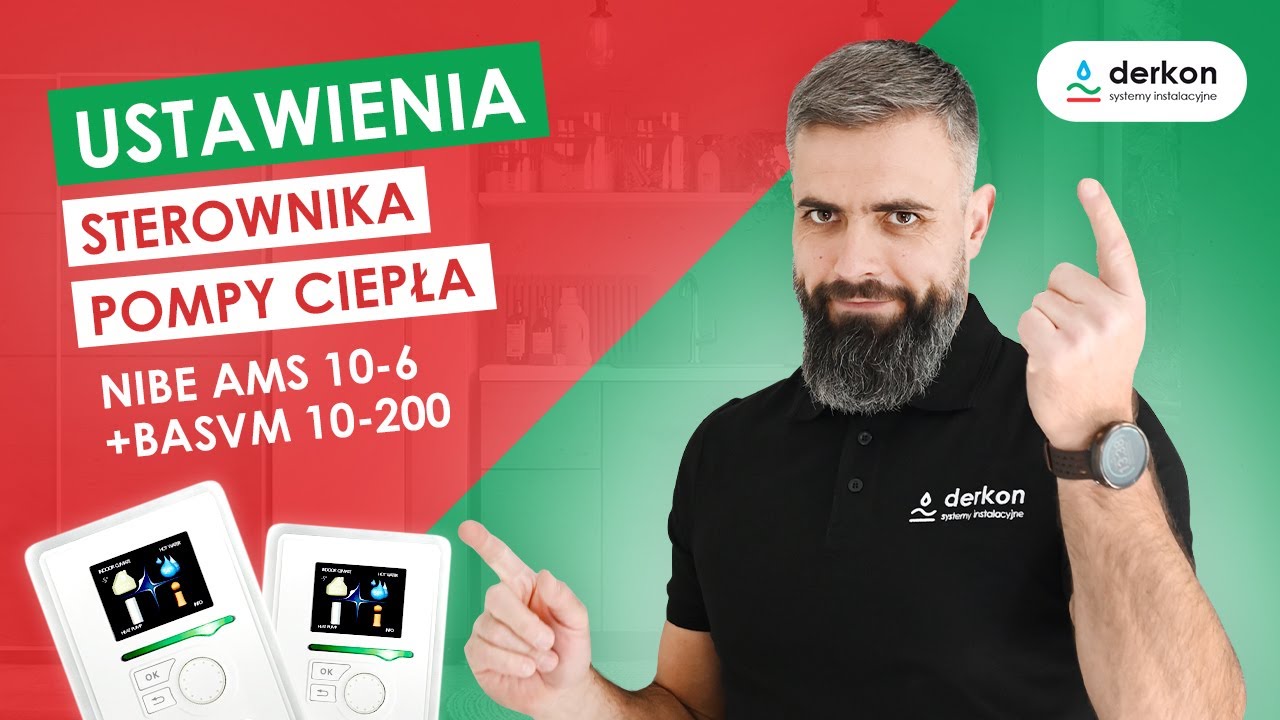 NIBE AMS 10-6 BASVM 10-200. Szkolenie podstawowe obsługi sterownika i instalacji ciepła.