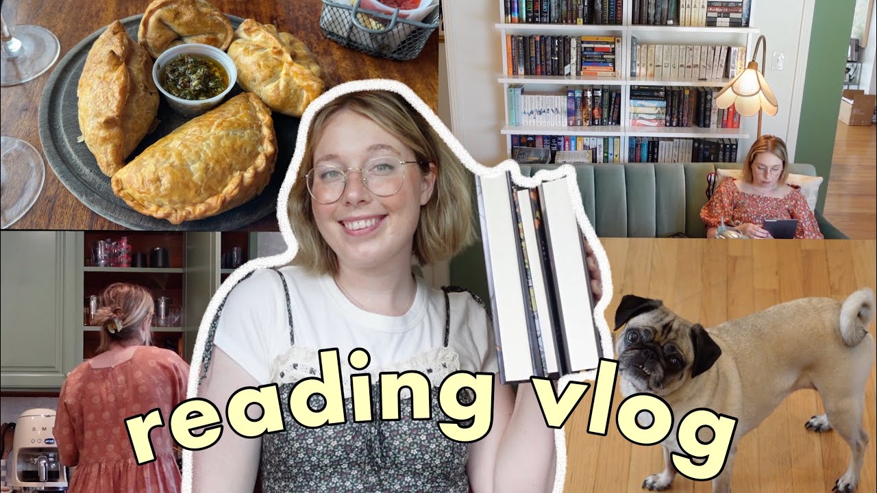 cozy reading vlog: i'm reading 5 books at once lol (800 pages read)