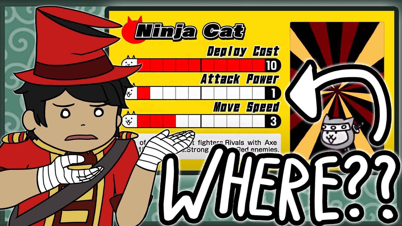 Battle Cats, where's the IN-GAME STATS?? / The Battle Cats