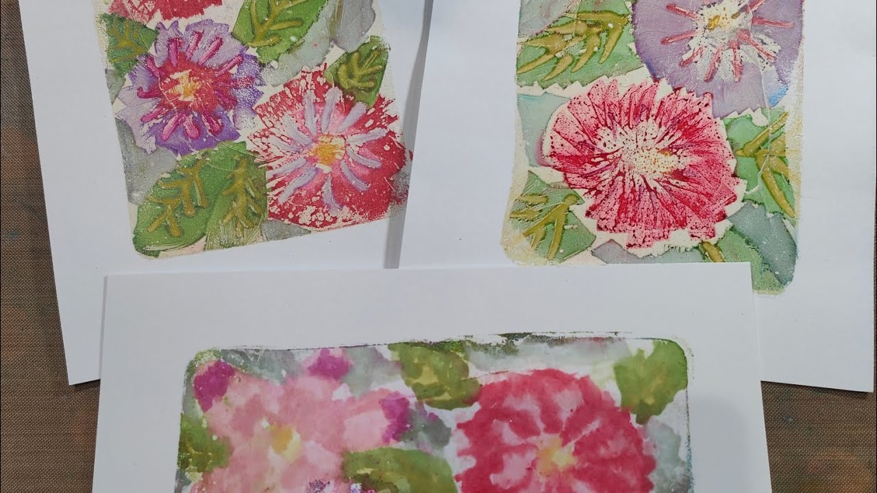 Using Alcohol Markers on a Gel Plate