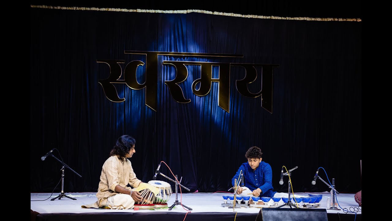 Megh Sharma on Jaltarang, Joby Joy on Tabla - SWARMAY 2023