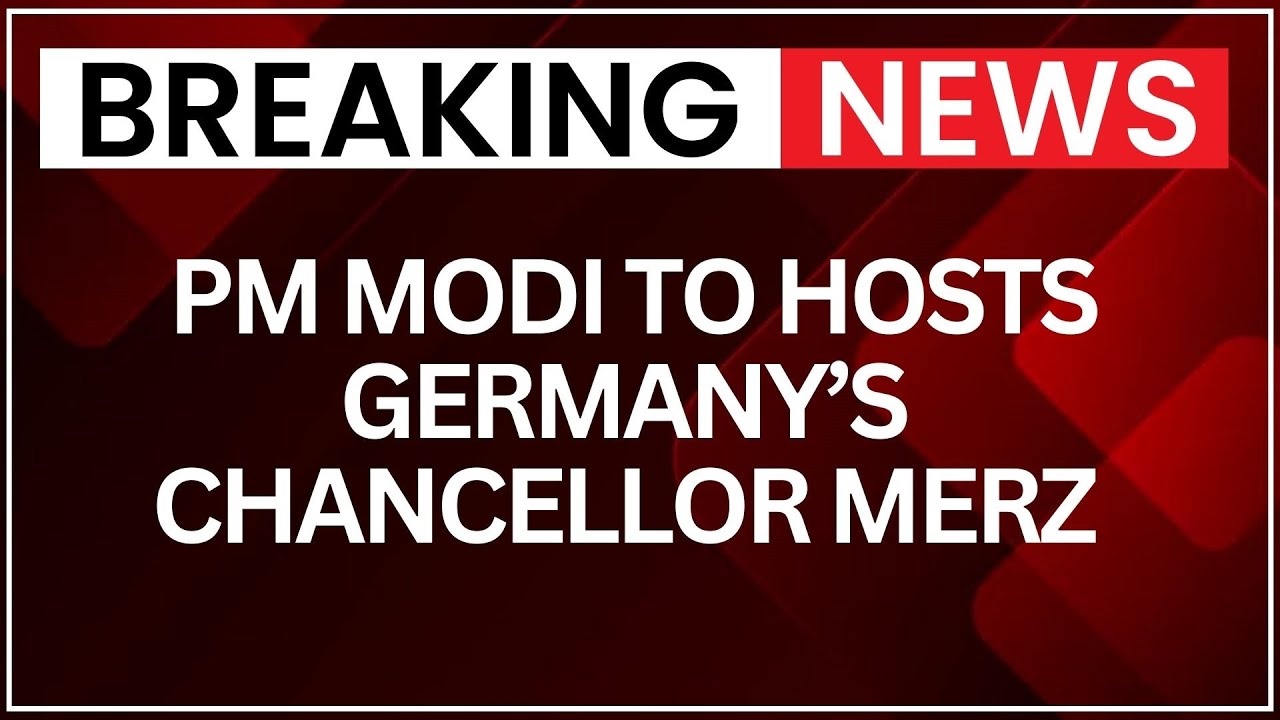 Breaking News: PM Modi to Host German Chancellor Merz on First India Visit | NewsX