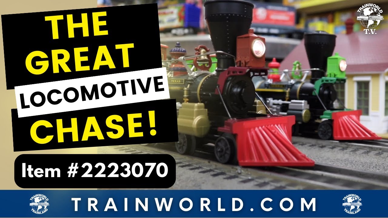 O Scale Lionel Lionchief - Great Locomotive Chase 2 Pack