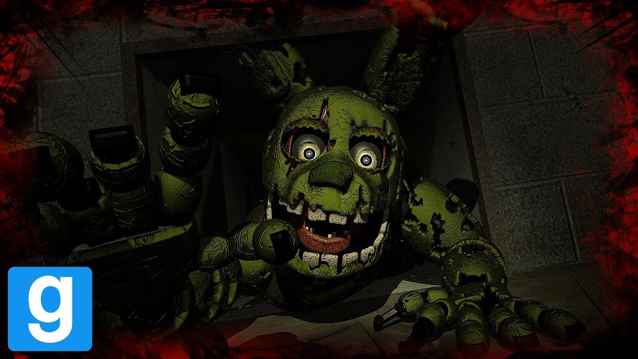 SPRINGTRAP ВЕРНУЛСЯ и стал ещё СТРАШНЕЕ.. | Gmod Hide & Seek