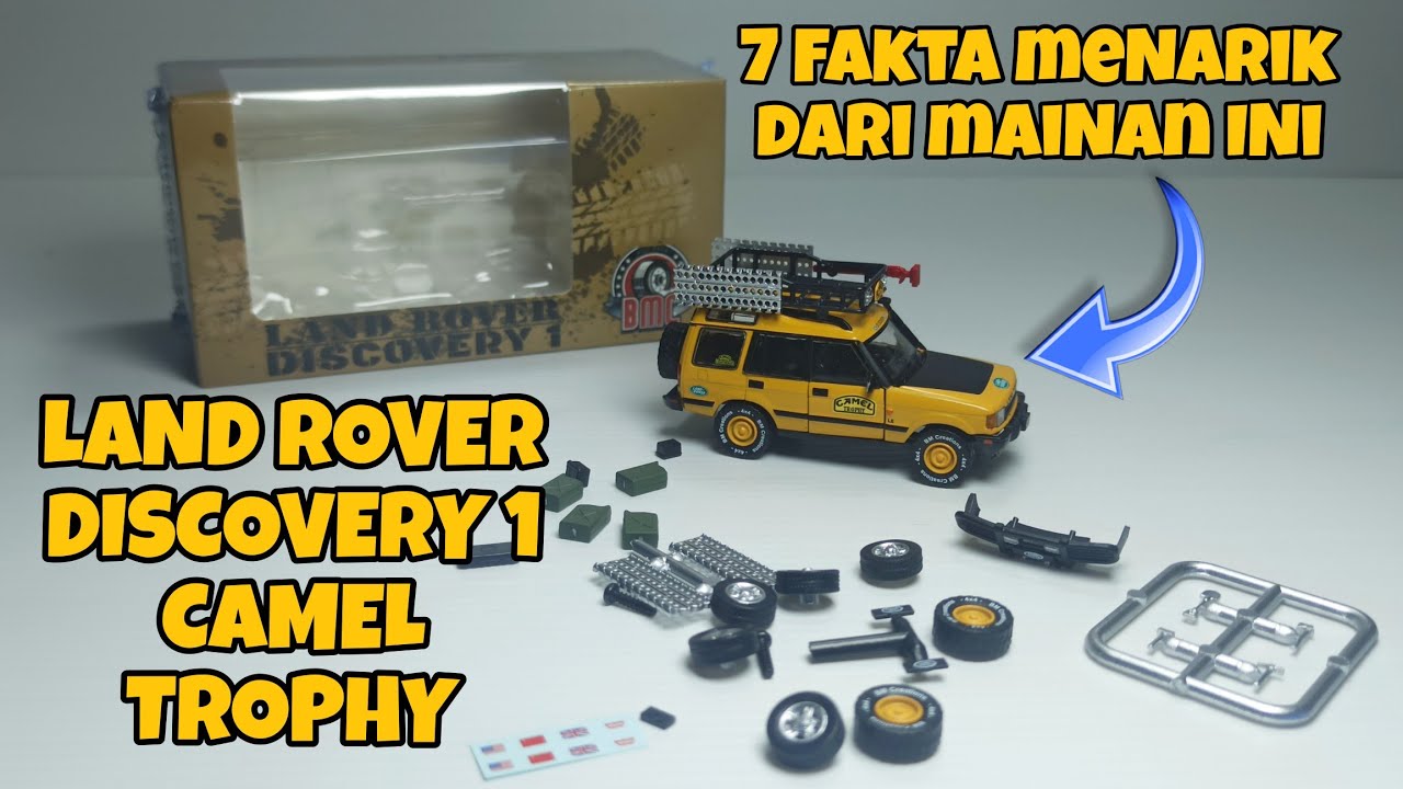 Land Rover Discovery 1 Camel Trophy by BM Creations. 7 Fakta Menarik Diecast ini ‼️