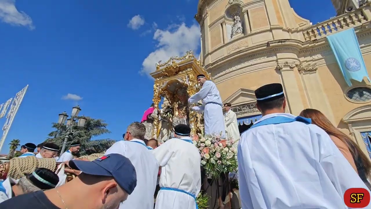 Belpasso - Uscita Trionfale del Fercolo della Madonna della Guardia - 21/09/2025