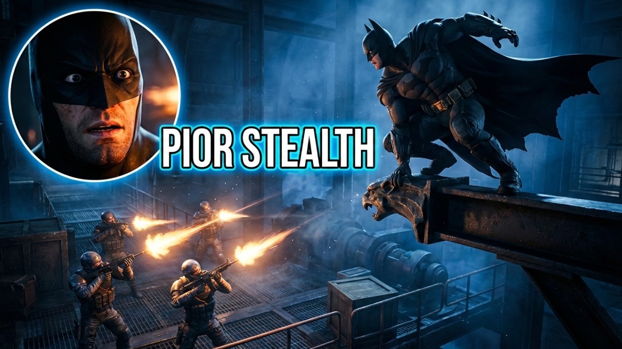 O PIOR Stealth da História (Quase Deu Muito Errado) | Batman Arkham Asylum PT - BR (Parte 13)