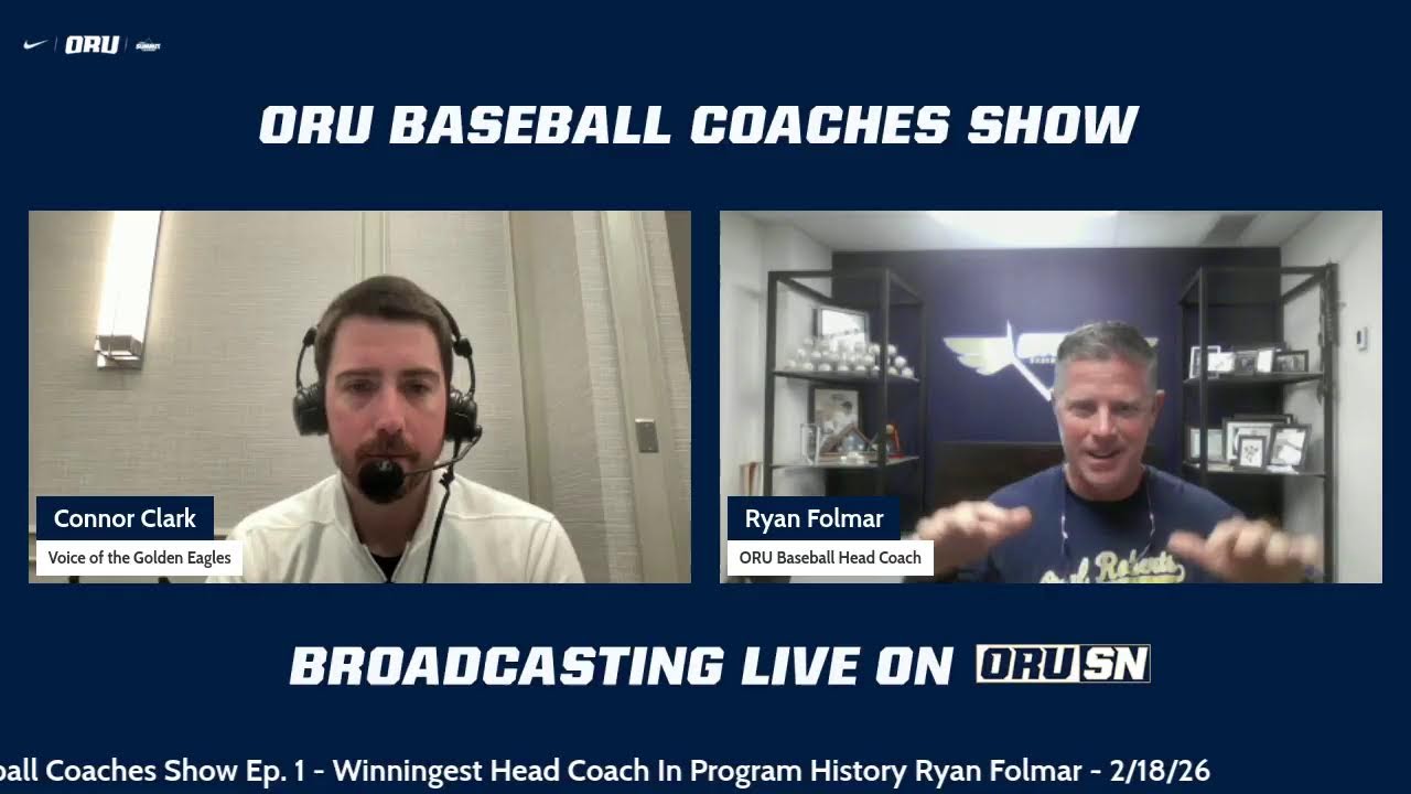 ORU Baseball Coaches Show Ep. 1 | #GoldenStandard