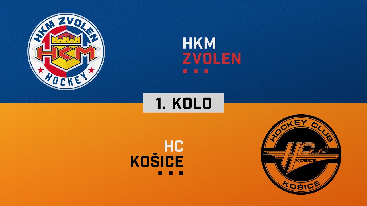 1.kolo HKM Zvolen - HC Ko&scaron;ice HIGHLIGHTS