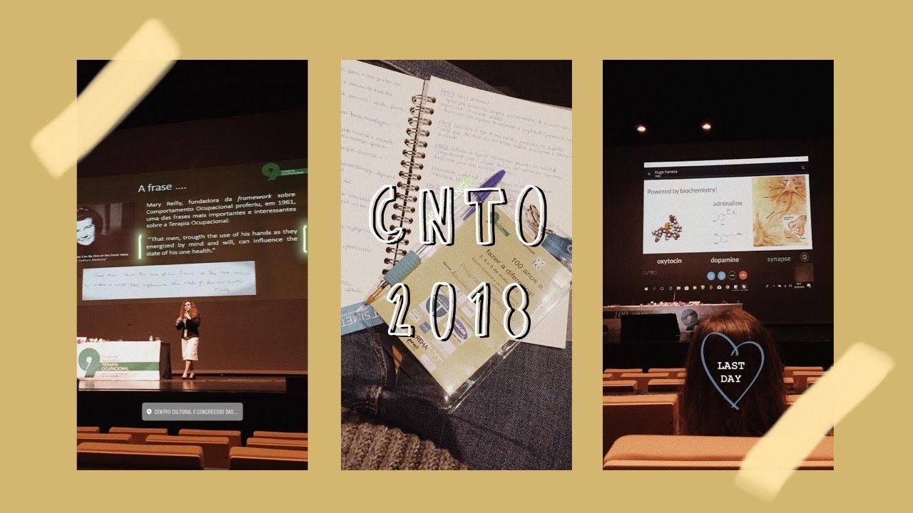 CONGRESSO NACIONAL DE TERAPIA OCUPACIONAL 2018 (throwback)