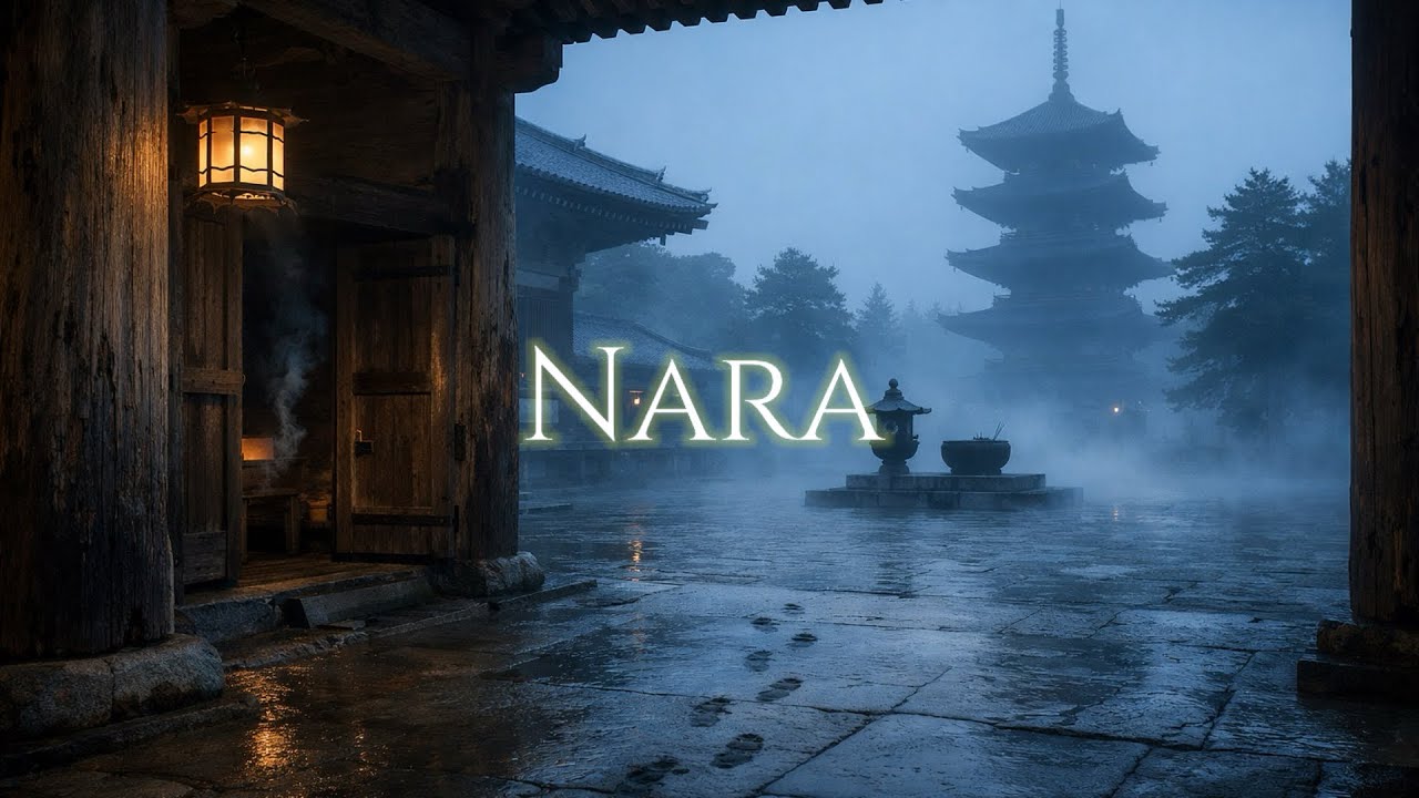 Quiet Morning at Tōdai-ji Temple — Nara 752 AD | Ancient Japan Ambience