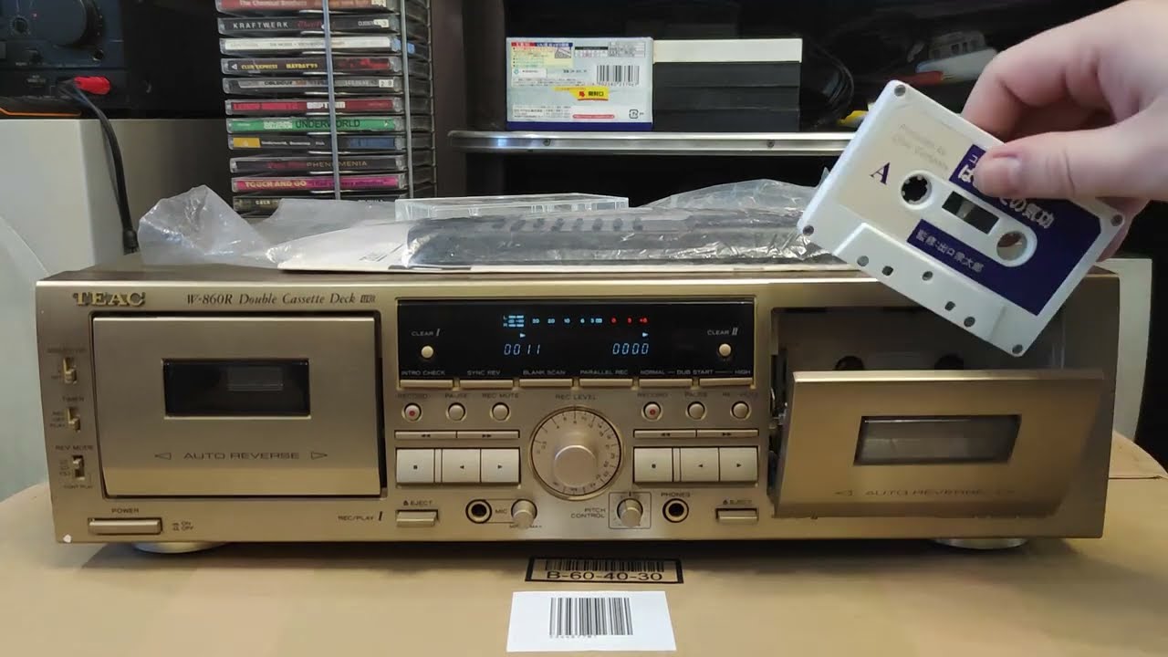 Teac W-860R #teac #cassette #player
