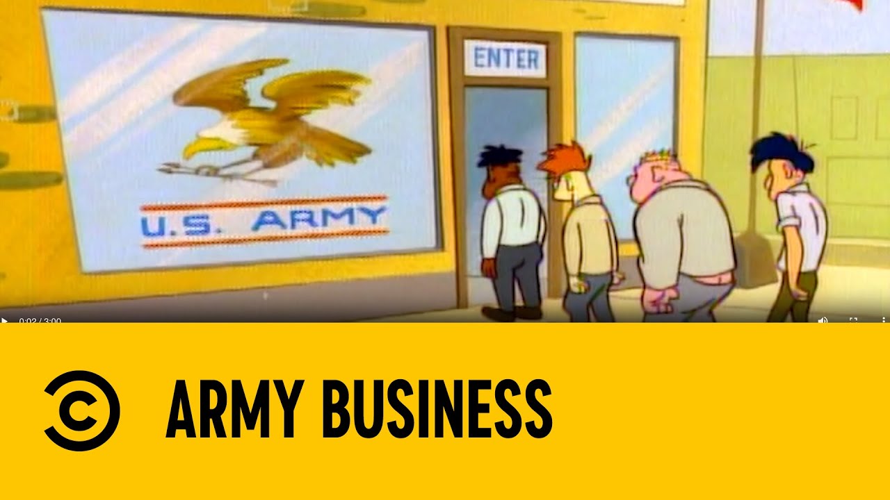 Army Business | The Ren & Stimpy | Comedy Central Africa