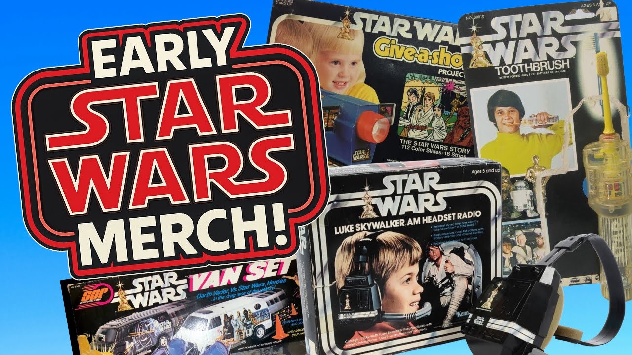 The Early Days of Star Wars Merch!