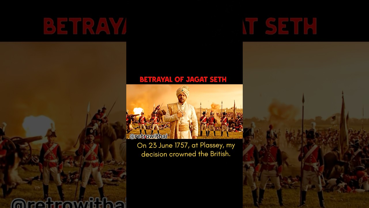 Jagat Seth: India&rsquo;s Biggest Betrayal 💰⚔️  #battleofplassey  #indianhistory #history #ancientindia