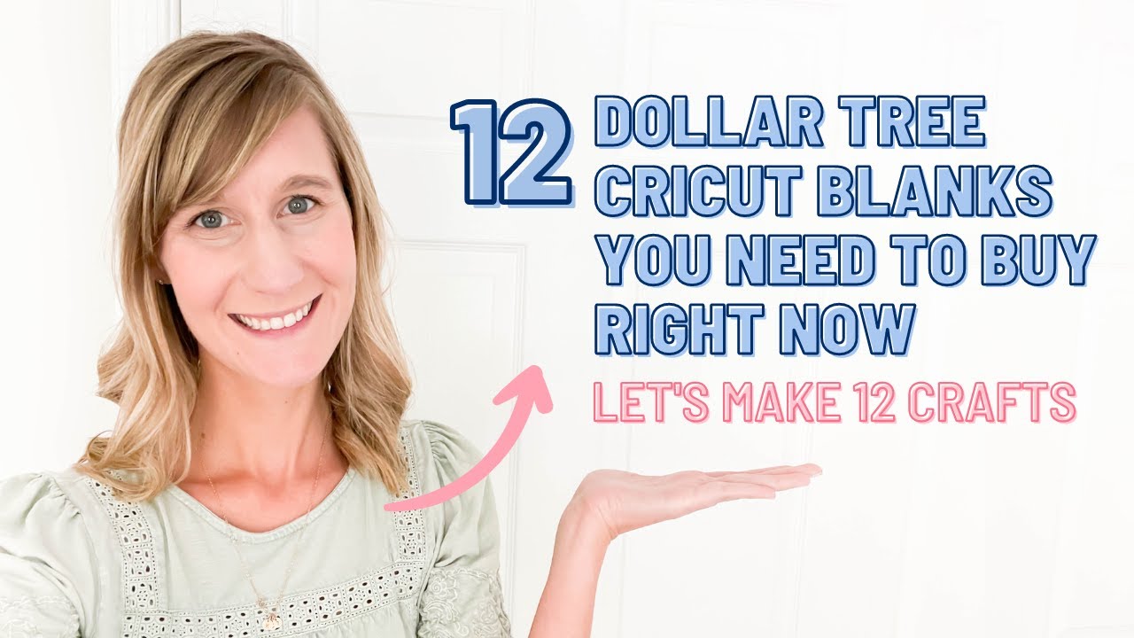 12 заготовок Dollar Tree Cricut, которые вам нужно купить прямо сейчас | Давайте творить с Dollar...