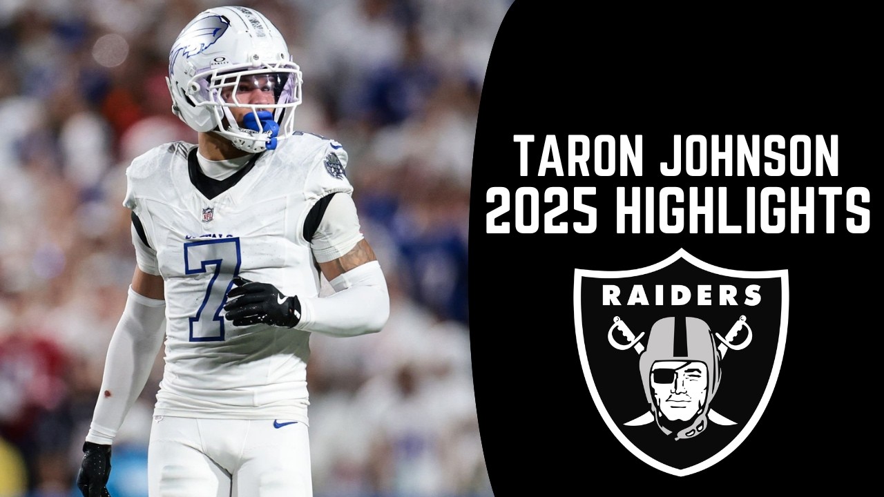 Taron Johnson Highlights 🔥 | Welcome to the Raiders