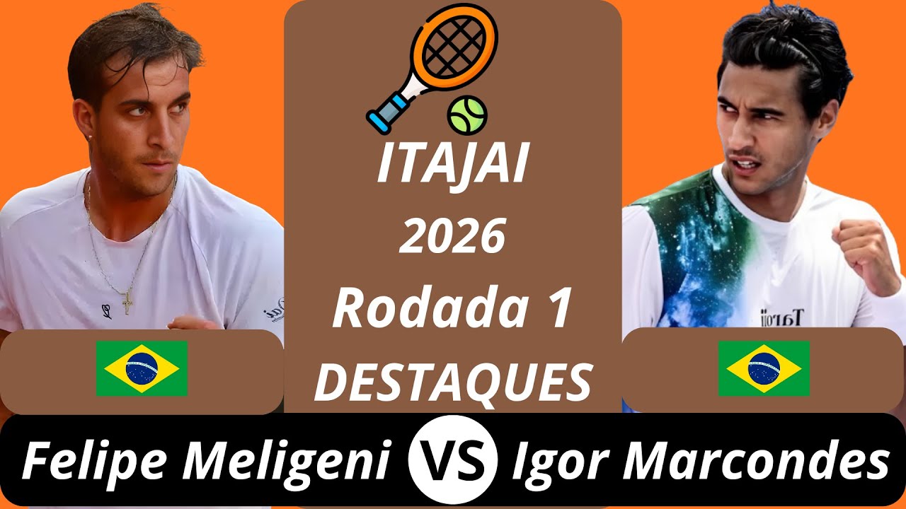 Felipe Meligeni vs Igor Marcondes | Itajai 2026 R1 Destaques