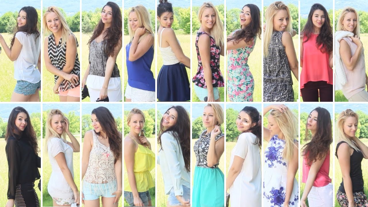 20 tenues pour l'été - Lookbook