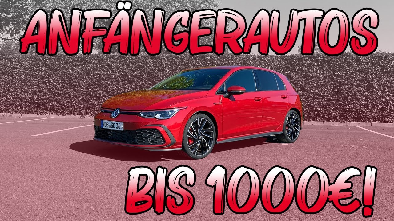 Die BESTEN Anf&auml;ngerautos f&uuml;r unter 1000&euro; RELOADED! | AutoSR