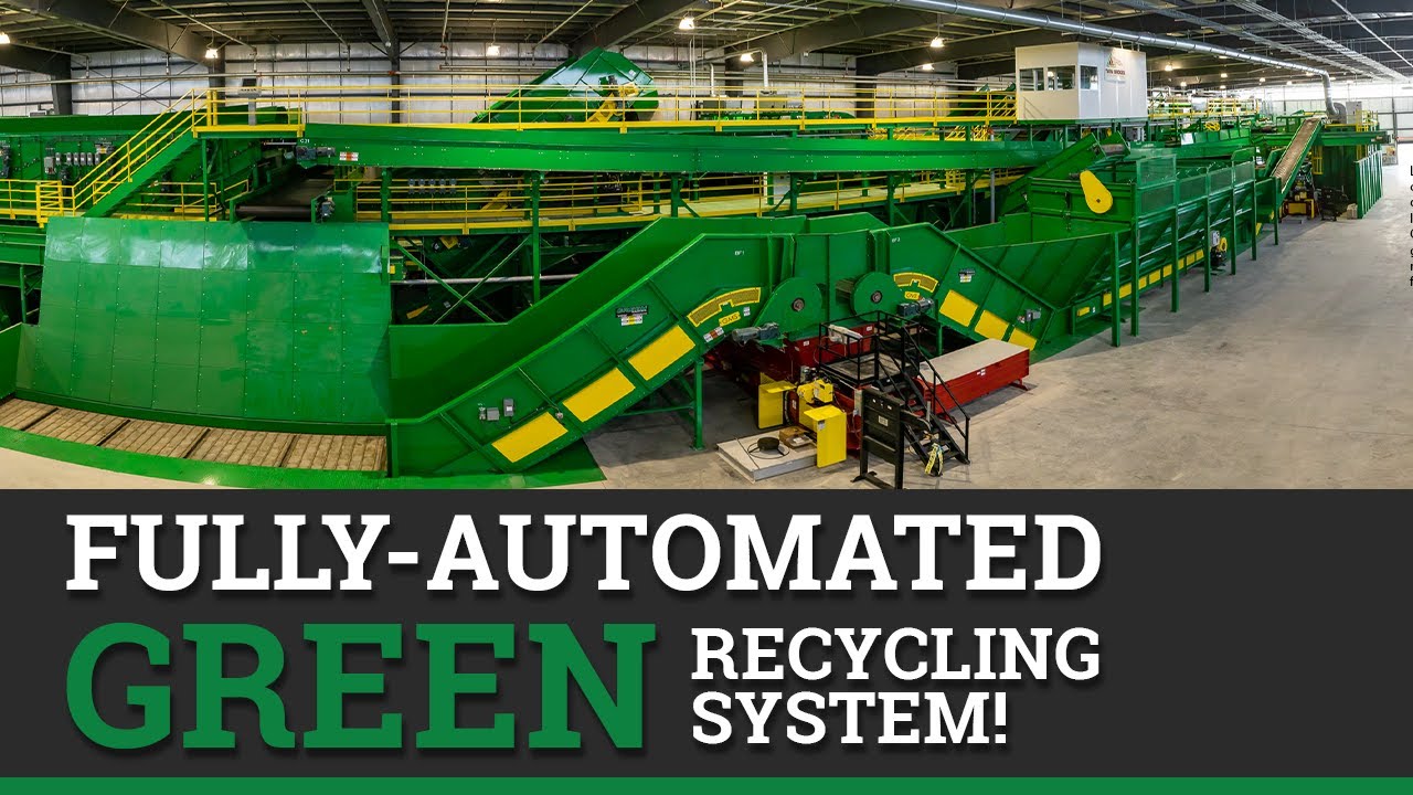Fully Automated GREEN Recycling System - Green Machine