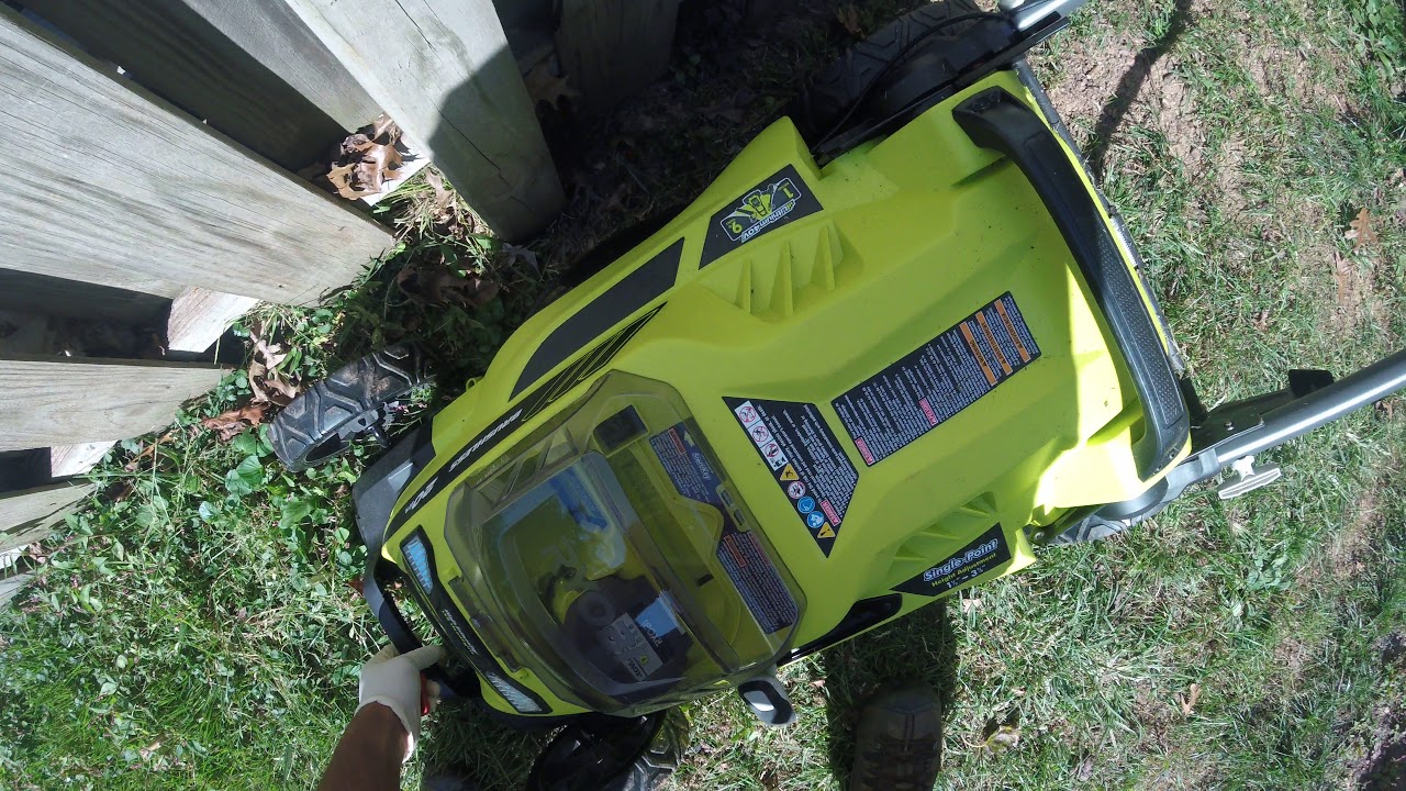 Газонокосилка Ryobi отключается, как исправить.