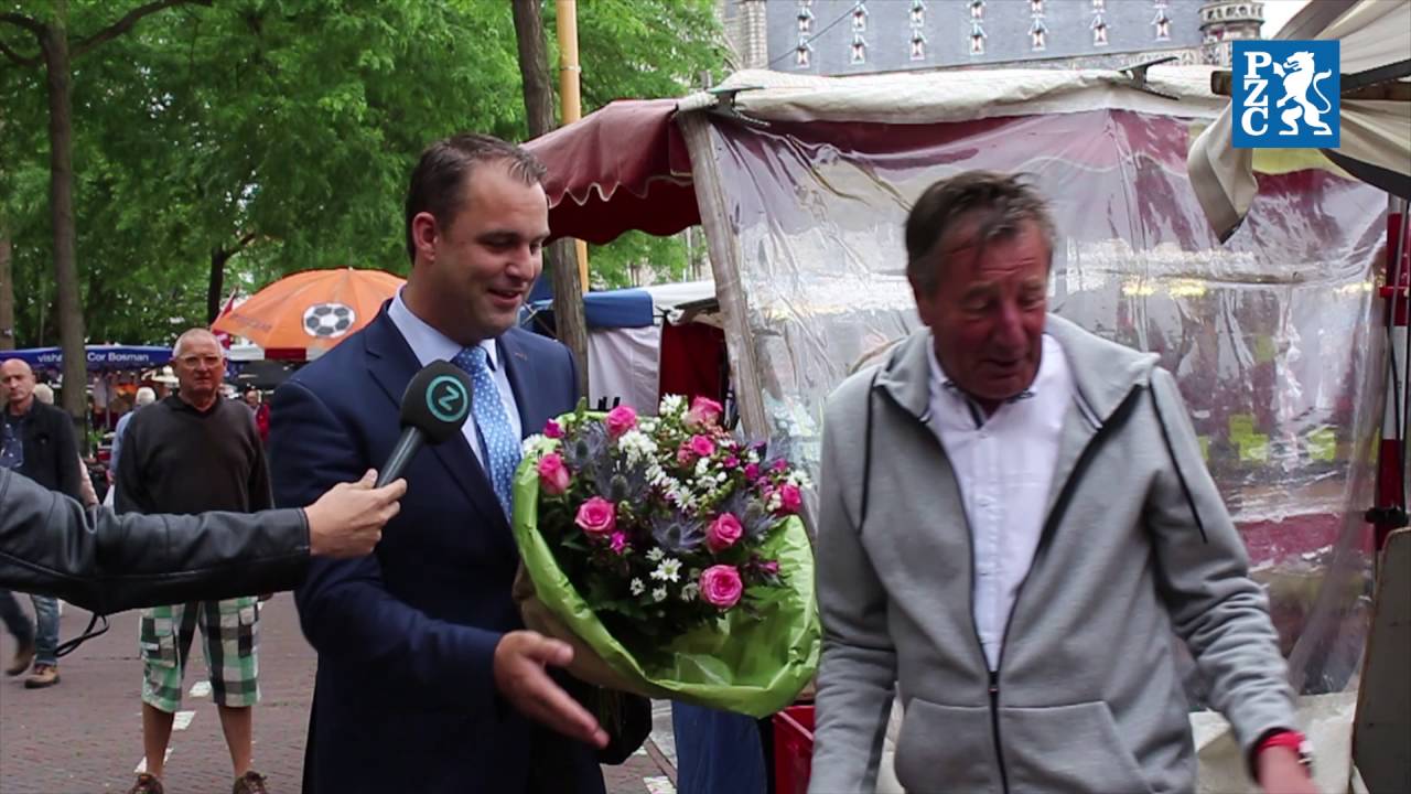 Marktkoopman Jos Daems na vijftig jaar met pensioen