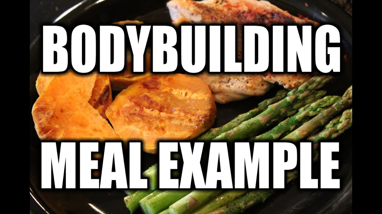 ★ QUICK BODYBUILDING MEAL:  Chicken & Sweet Potatoes