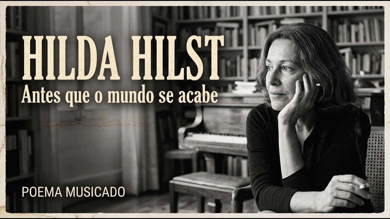Hilda Hilst. Antes que o mundo se acabe.