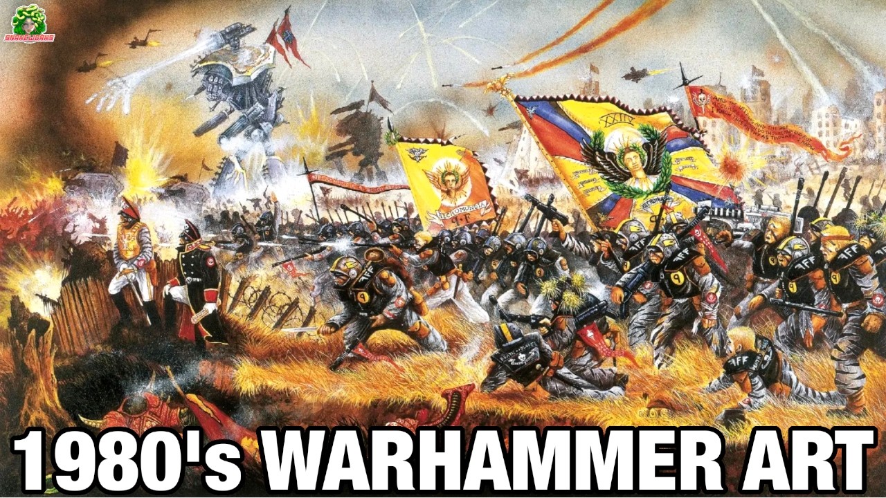 OLD Warhammer ART is SPECTACULAR!