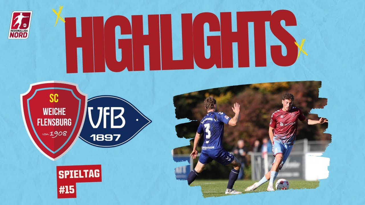 15. Spieltag Regionalliga Nord 25/26 | SC Weiche Flensburg 08 - VfB Oldenburg | Highlights