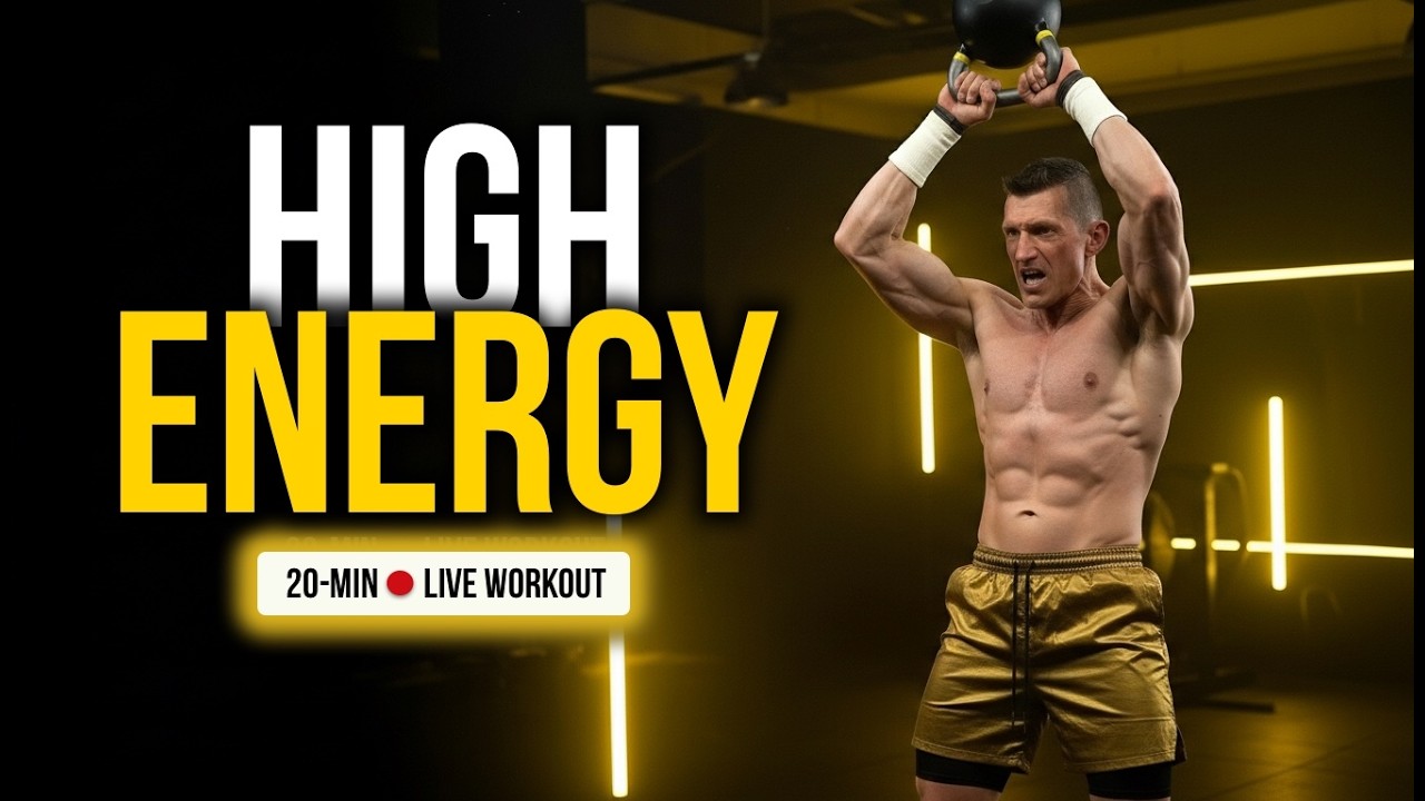 Energizing Kettlebell Workout for Leaders and High Performers #live #kettlebellworkout