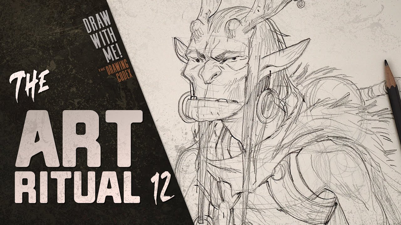 Draw With Me: Quick Warm Up Sketch | Comics - Manga - Digital Art