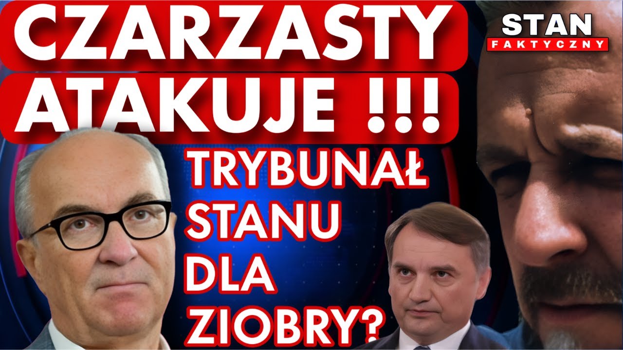 ‼️CZARZASTY ATAKUJE! Trybunał Stanu dla Ziobry - Marszałek odpala procedurę BEZ LITOŚCI‼️
