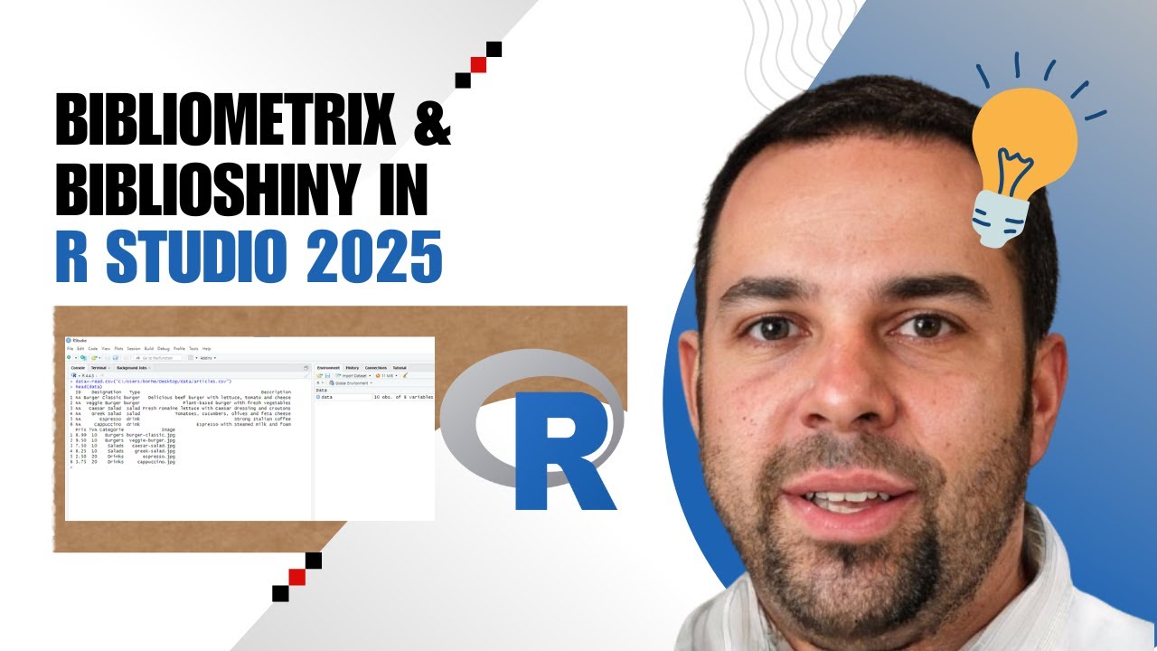 Как установить Bibliometrix и Biblioshiny в RStudio (полное руководство)