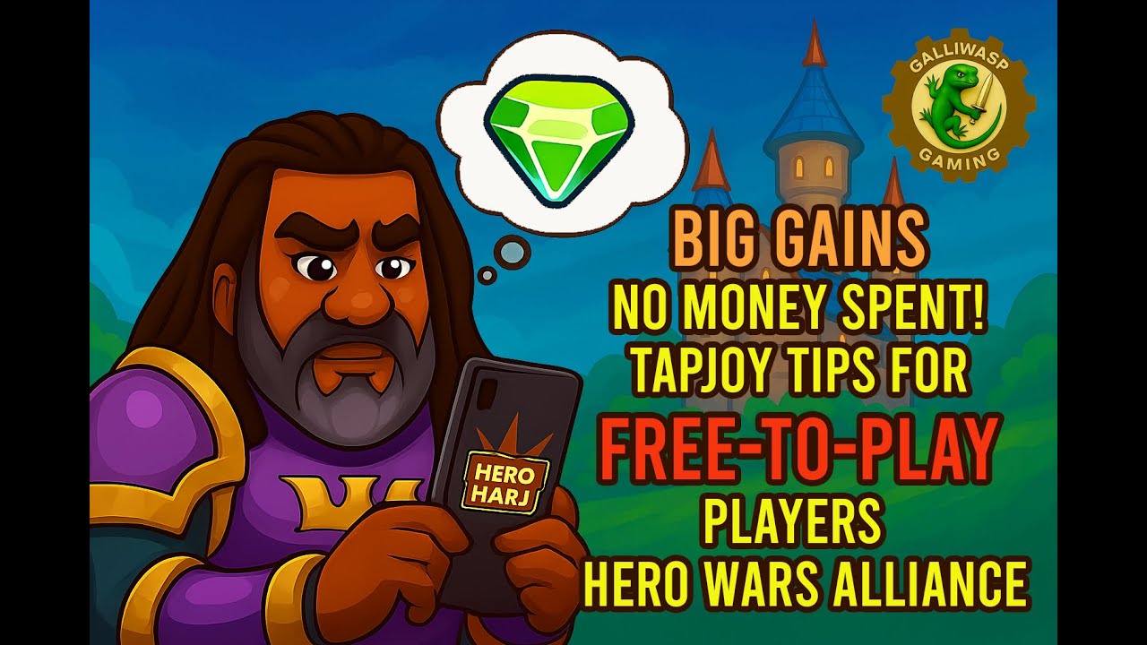 Big Gains, No Money Spent: Tapjoy Tips for Free-to-Play Hero Wars Players - 💎 Hero Wars Alliance