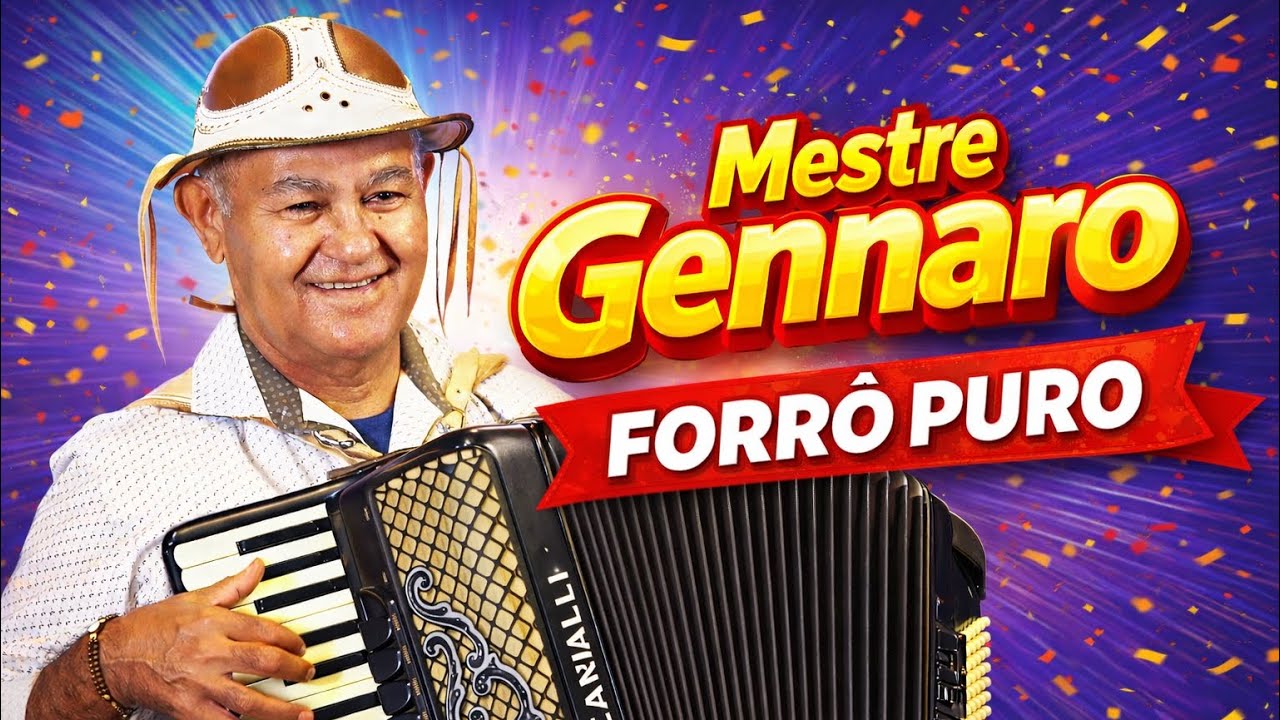 INCRÍVEL MESTRE GENNARO  - Puro  Forró 100% Instrumental - São João 2023