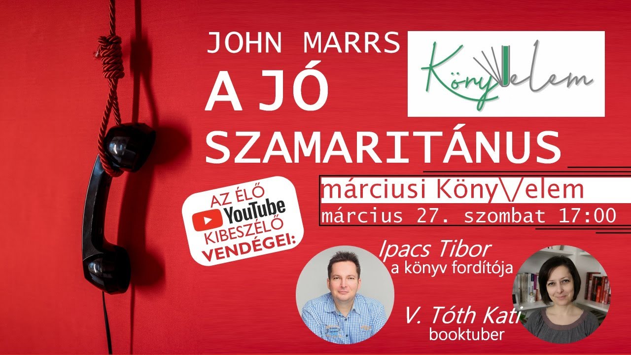 John Marrs: A JÓ SZAMARITÁNUS /// Márciusi Köny\/elem