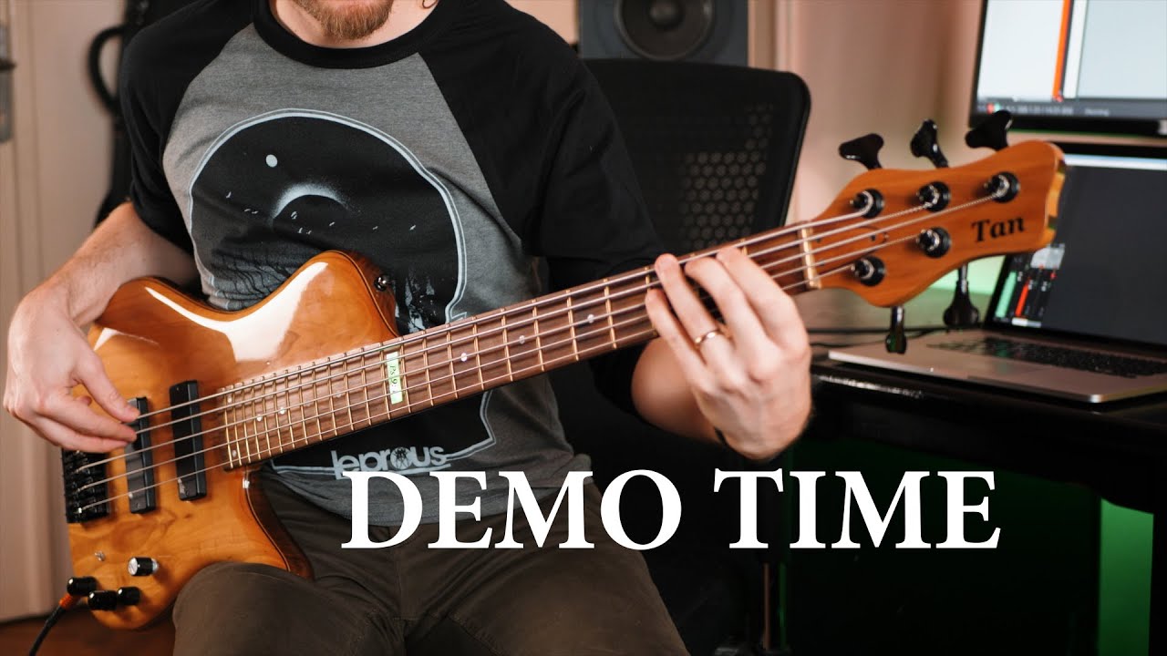 TAN S-Type 5 string singlecut BASS DEMO